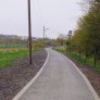 koersmix halfverharde fietspad