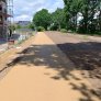 fietspad komex geel